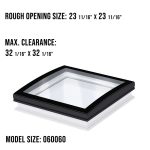Velux CFU 060060 Flat Roof Skylight