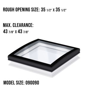 Velux CFU 090090 Flat Roof Skylight