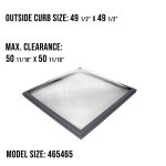 Velux FXG 465465 Double Dome Skylight