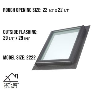 Velux QPF 2222 Self Flashing Skylight