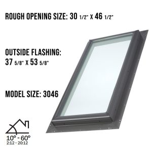 Velux QPF 3046 Self Flashing Skylights