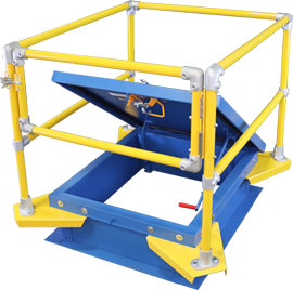 Roof Hatch Guard Rails