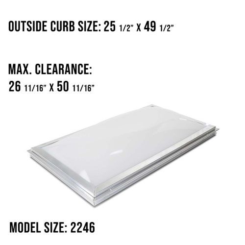 Velux FX 2246 Double Dome Skylight