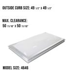 Velux FX 4646 Double Dome Skylight