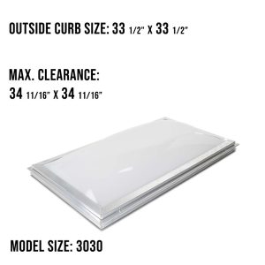 Velux FX 3030 Double Dome Skylight
