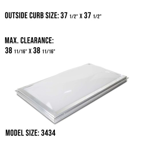 Velux FX 3434 Double Dome Skylight