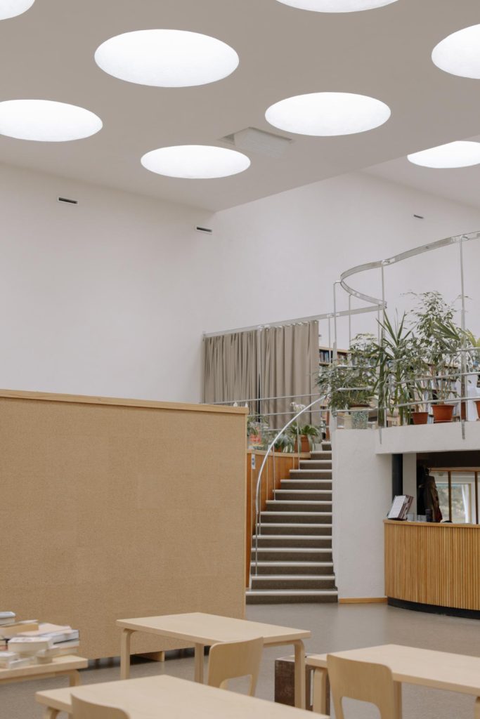 Skylights in Office Workplace Setting