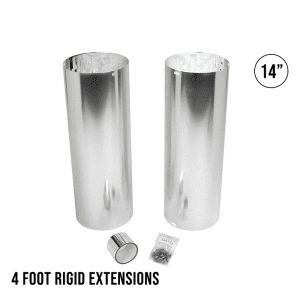 Velux Sun Tunnel Extension 14 inch by 4 foot rigid