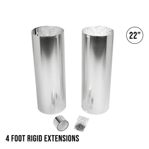Velux Sun Tunnel Extensions 22 inch 4 foot rigid tubes