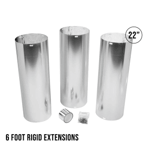Velux Sun Tunnel Extensions 22 Inch by 6 Foot Rigid Tubes